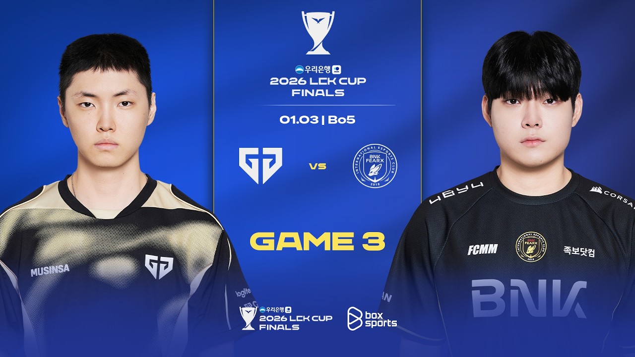GEN vs BFX | Game 3 | Chung Kết | Bình Luận Tiếng Việt | LCK CUP 2026