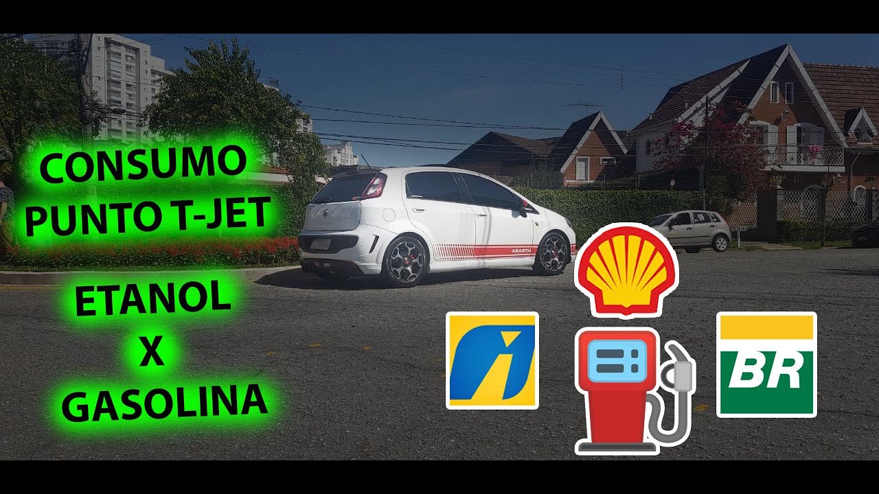 FIAT PUNTO TJET CONSUMO GASOLINA / ETANOL [ESTRADA E CIDADE]