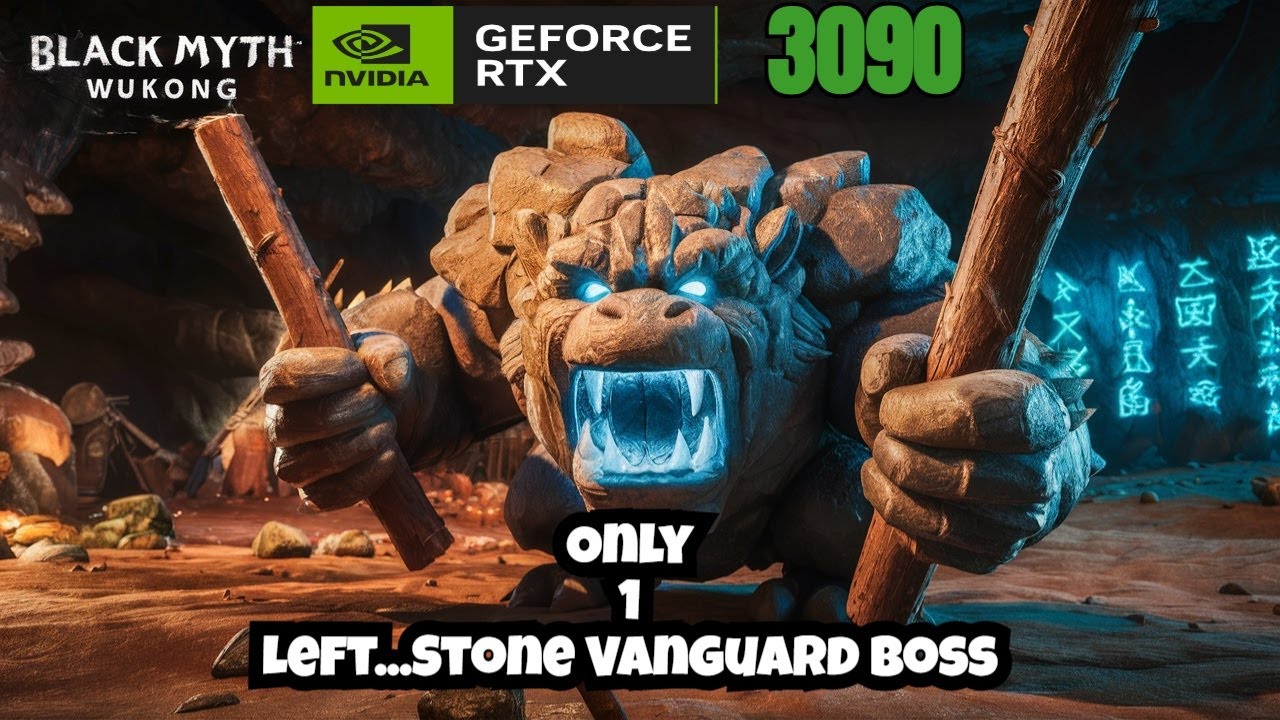 INSANE BOSS FIGHT - BLACK MYTH: WUKONG | RTX 3090 CUSTOM HIGH SETTINGS