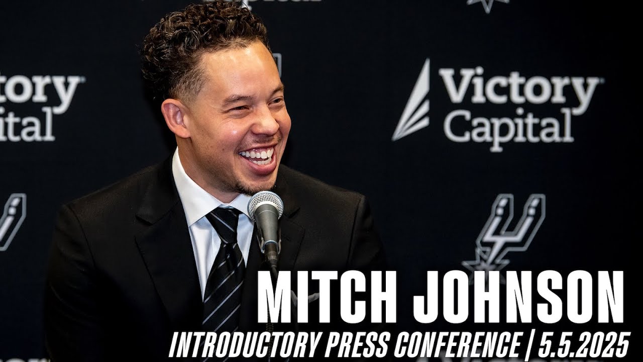 San Antonio Spurs Head Coach Mitch Johnson's Introductory Press Conference, 5.5.2025