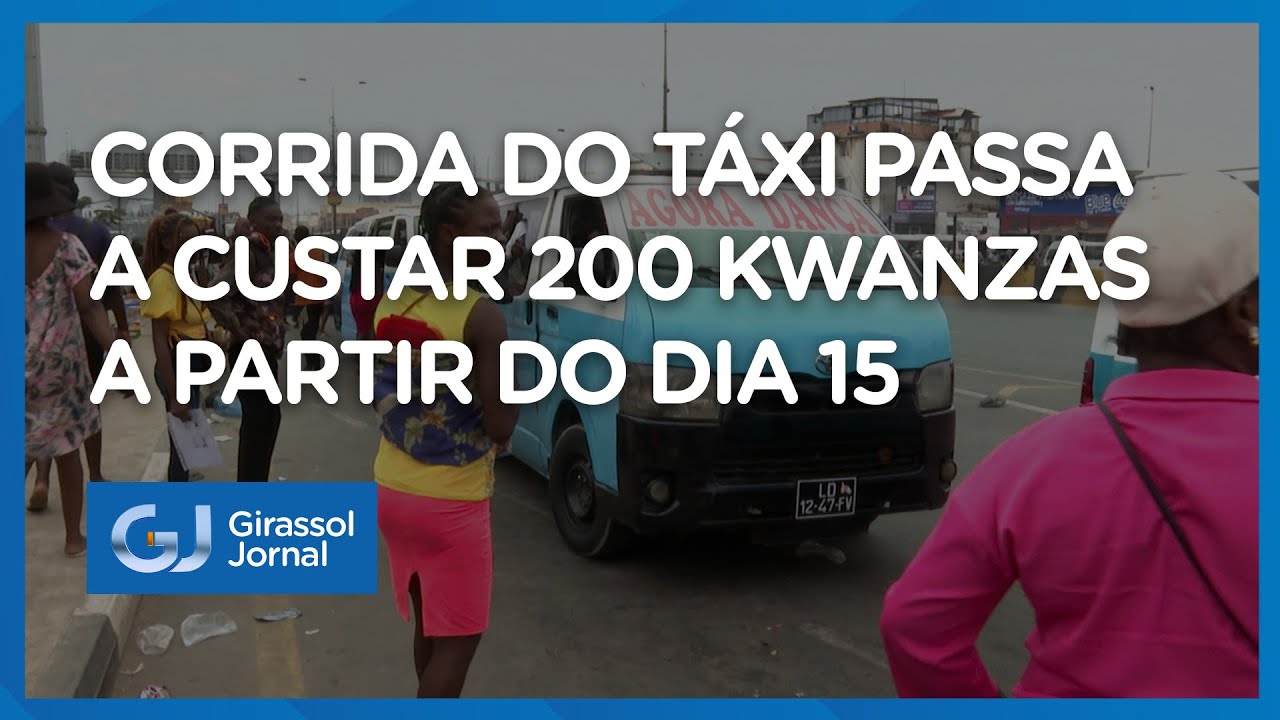 Reação da população sobre a subida do preço de táxi para 200 kwanzas – Girassol Jorna