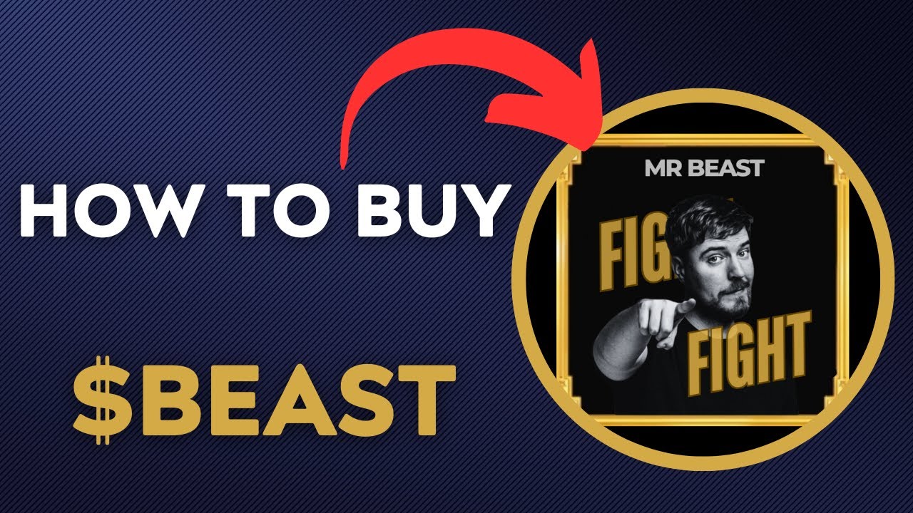 How To BUY $BEAST &ndash; MR BEAST MEME TOKEN CRYPTO COIN IN 60 SECONDS