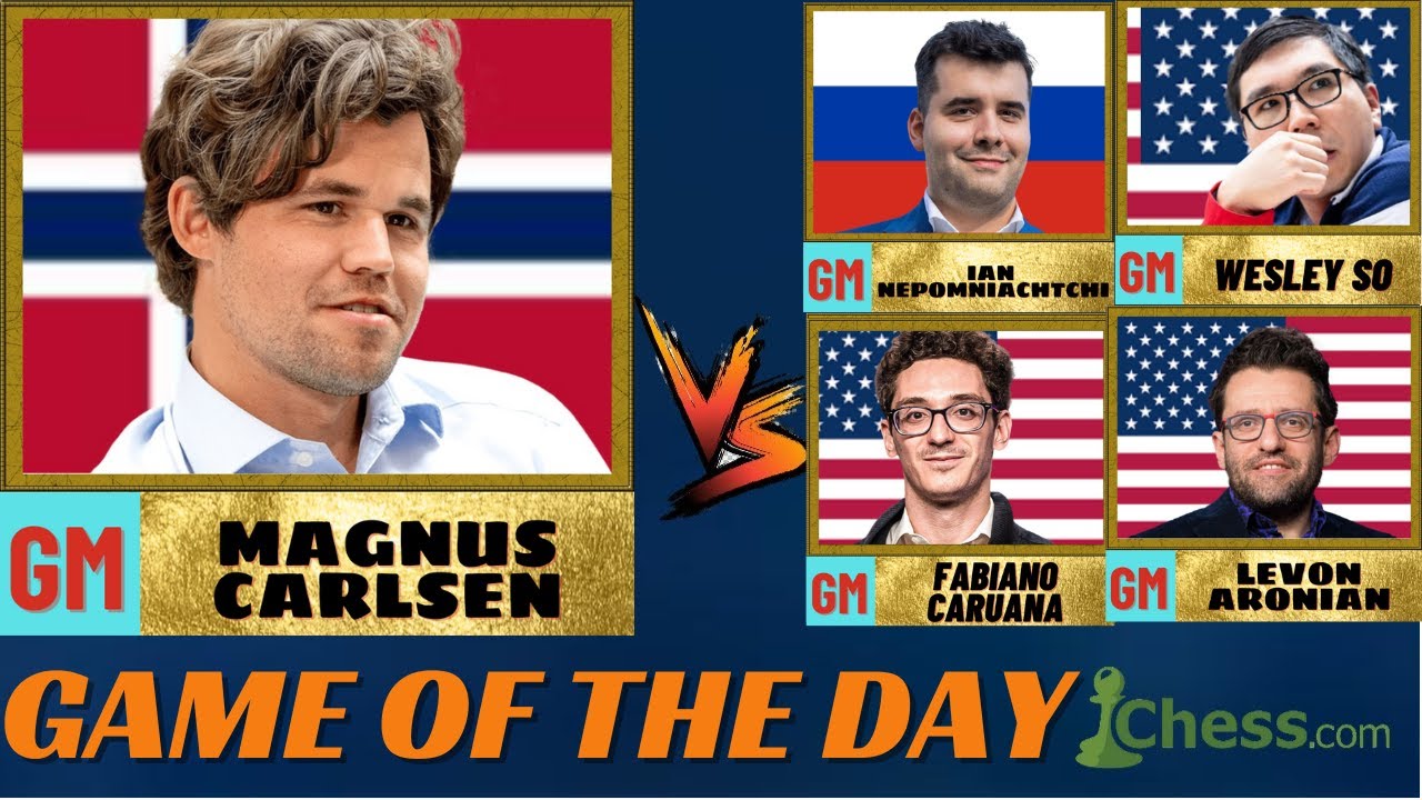 Chess: Magnus Carlsen | Game of the day