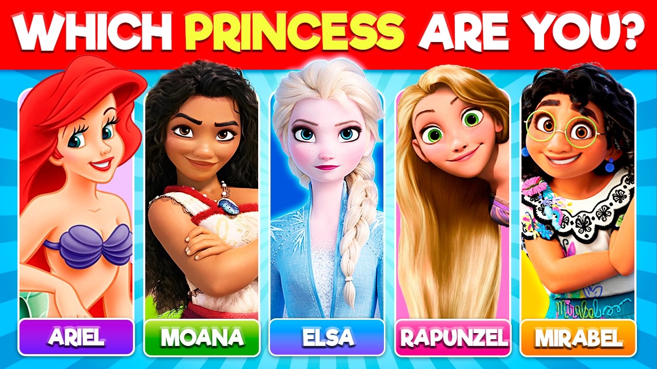 Which Disney Princess Are You? Personality Test