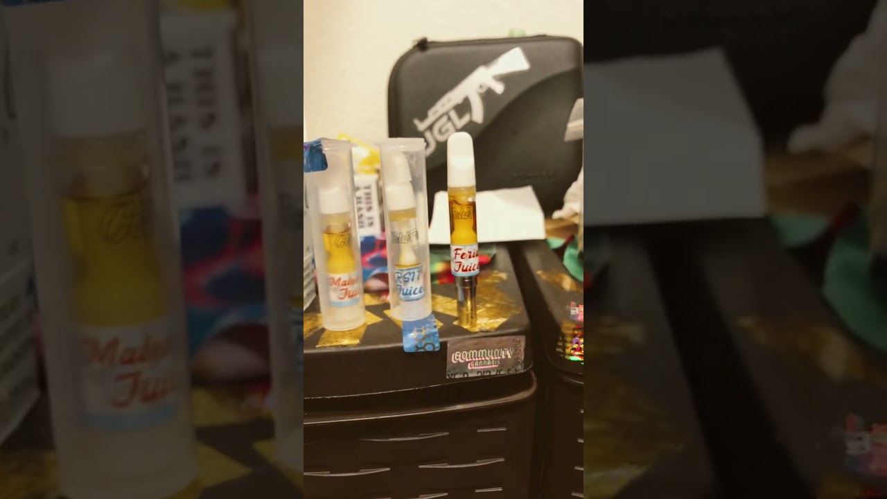 Cold Fire Juice Feria and Malverde and Rs11 10/10 best carts in the game #carts#coldfire#extracts