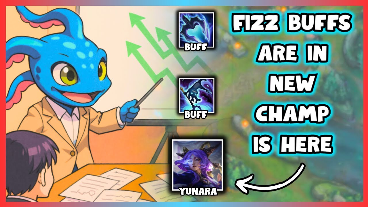New Fizz Buffs And New Champ Yunara Are Here! | Fizz Mid vs Taliyah, Kassadin 15.14