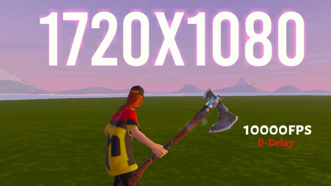 500 FPS Stretch Resolution [Low-end pc/Laptop]