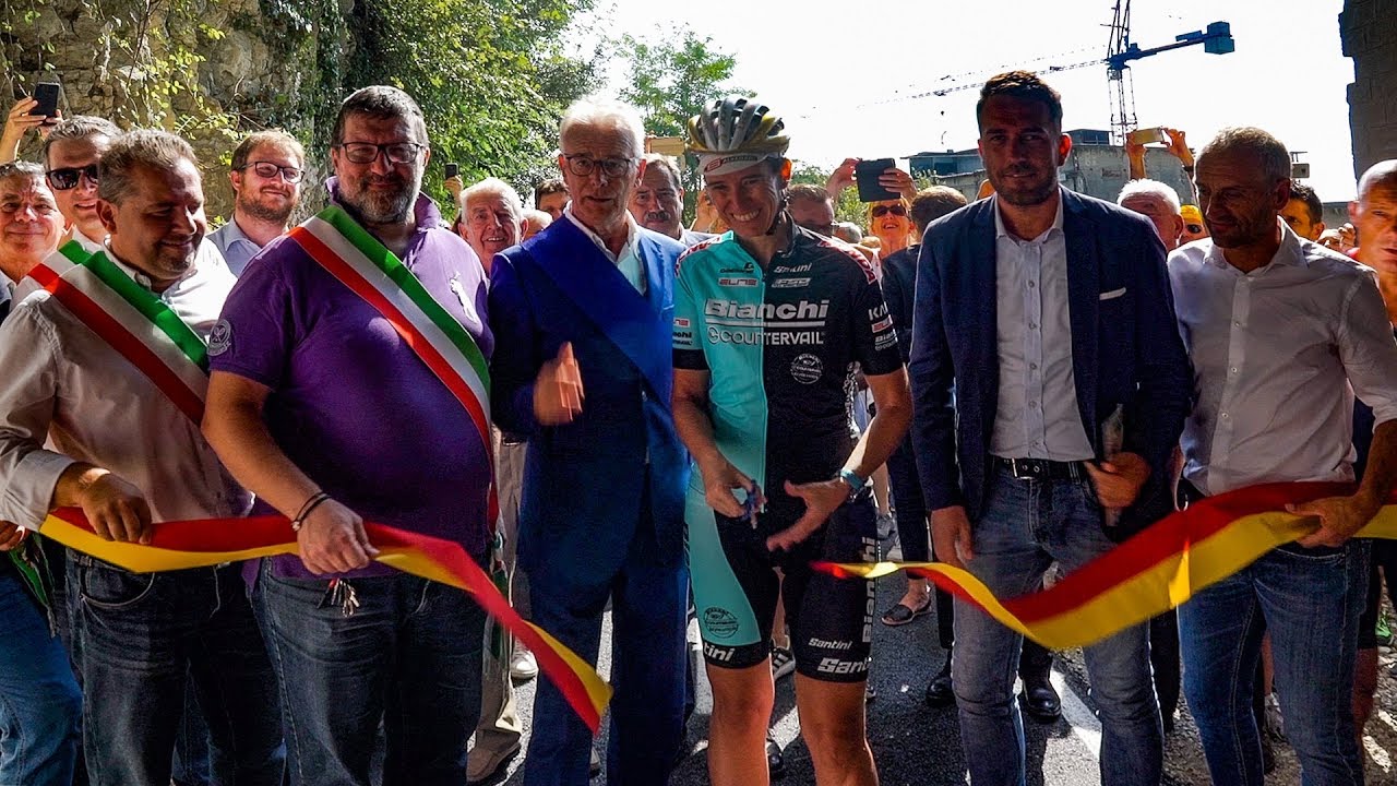 Inaugurazione CicloPedonale della Valle Brembana, tratto Sombreno - Zogno