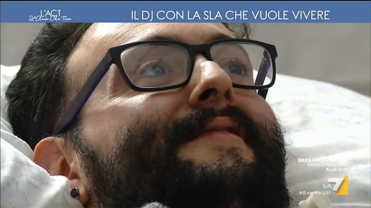 Il DJ con la Sla che vuole vivere