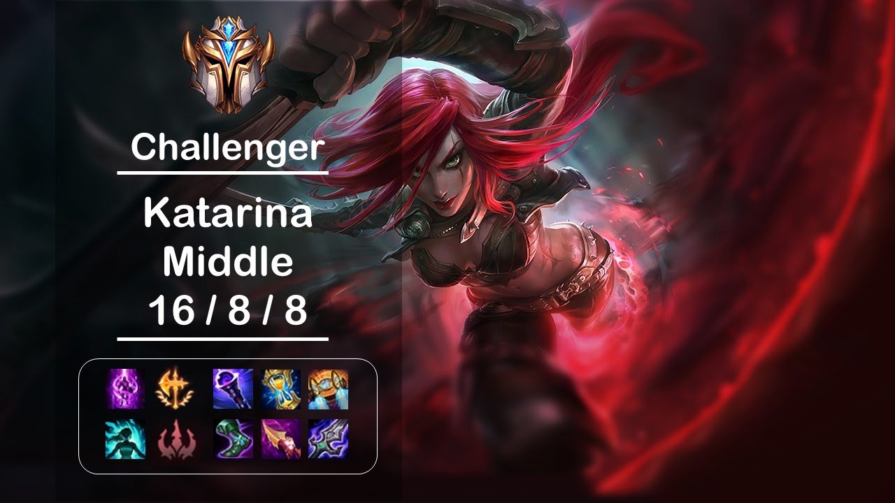 [4K] Challenger 不祥之刃 中单 (16/8/8) Ep.812