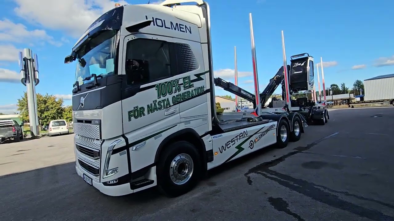 ​Silent & Powerful: The World&rsquo;s First Electric Volvo Logging Truck | Zero Emissions!