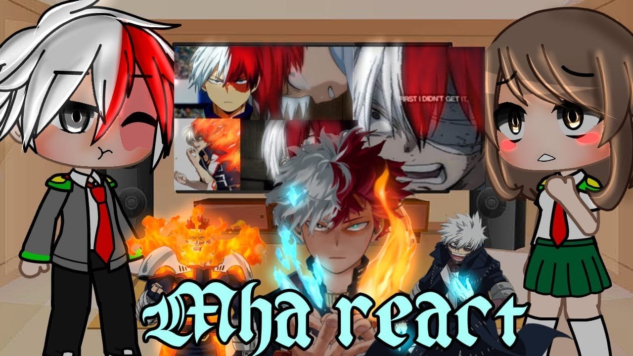 Class 1A reacts to the Todoroki family//part 1//Credits in desc