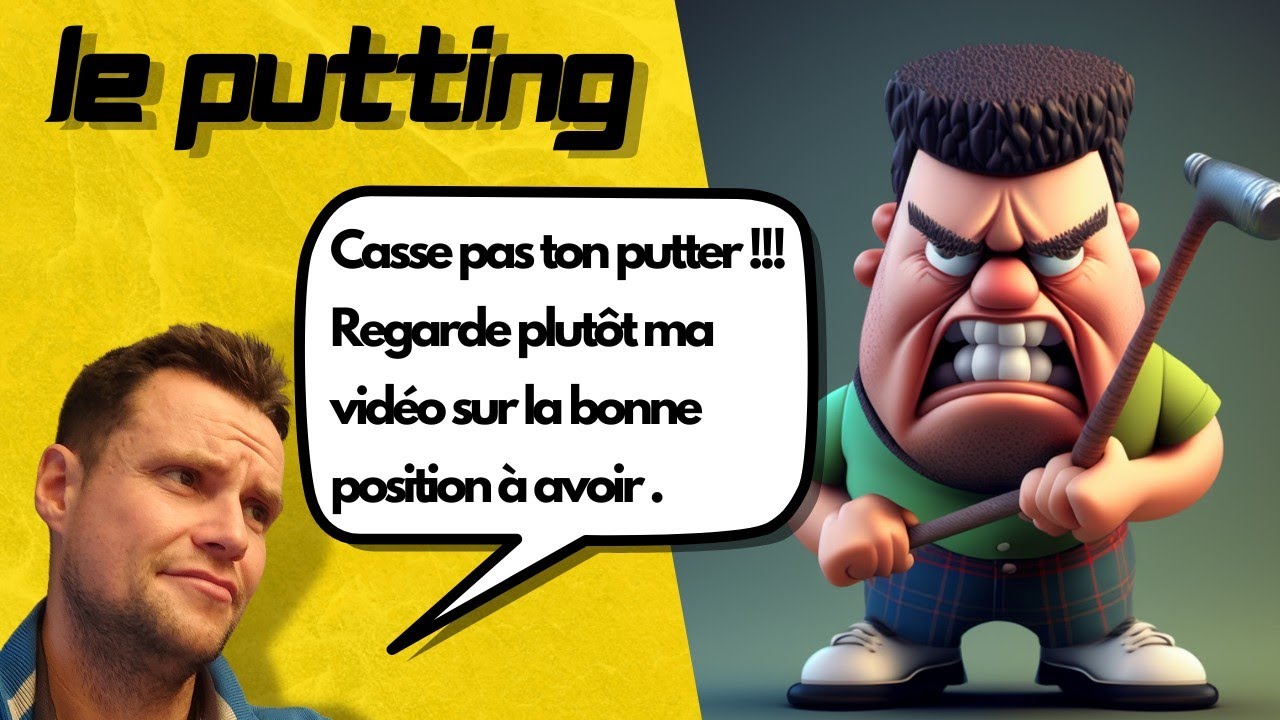 La bonne position à avoir au putting