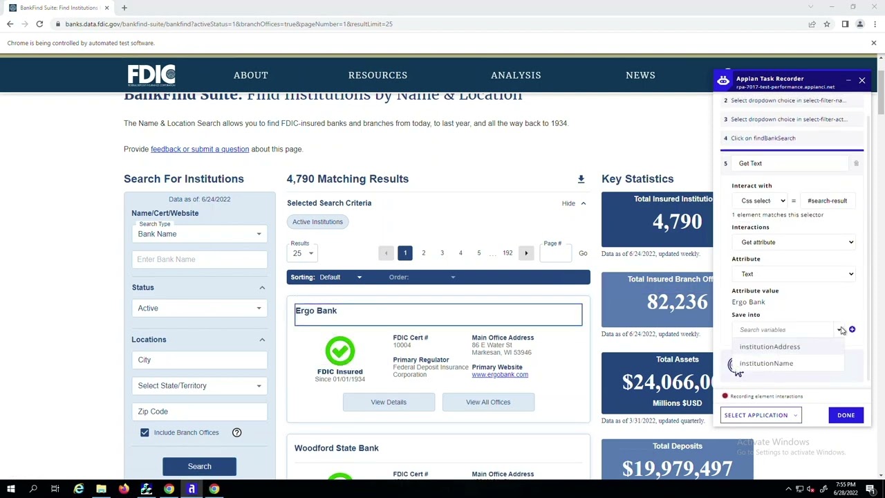Appian Demo | RPA Task Recorder for Windows Applications