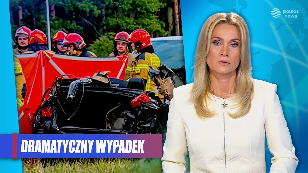 Nagranie mrozi krew w żyłach. Audi rozpadło się na p&oacute;ł