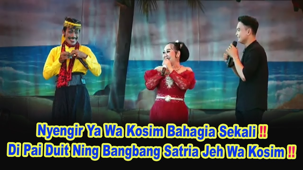 Seru...!! Wa Kosim Ke Geeran Jeh Bli Weruh Ellae Peluk Raden Bangbang Hihi