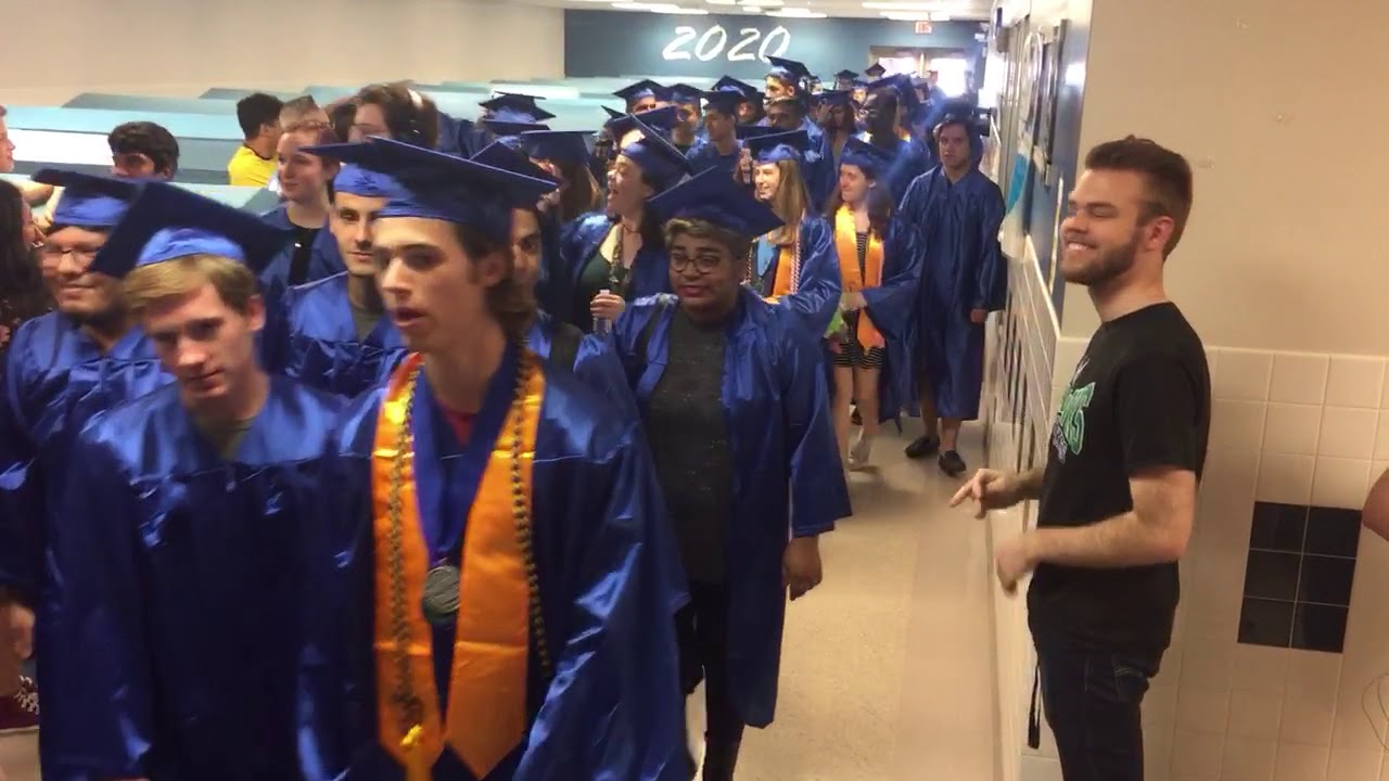 South Lakes High School 2018 graduates parade