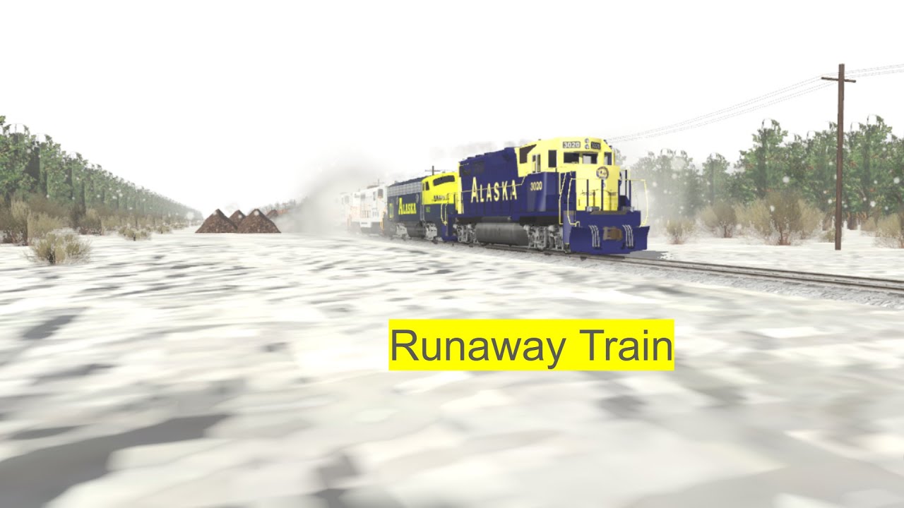 Runaway Train 1985 Crash Remake (Trainz 2022)