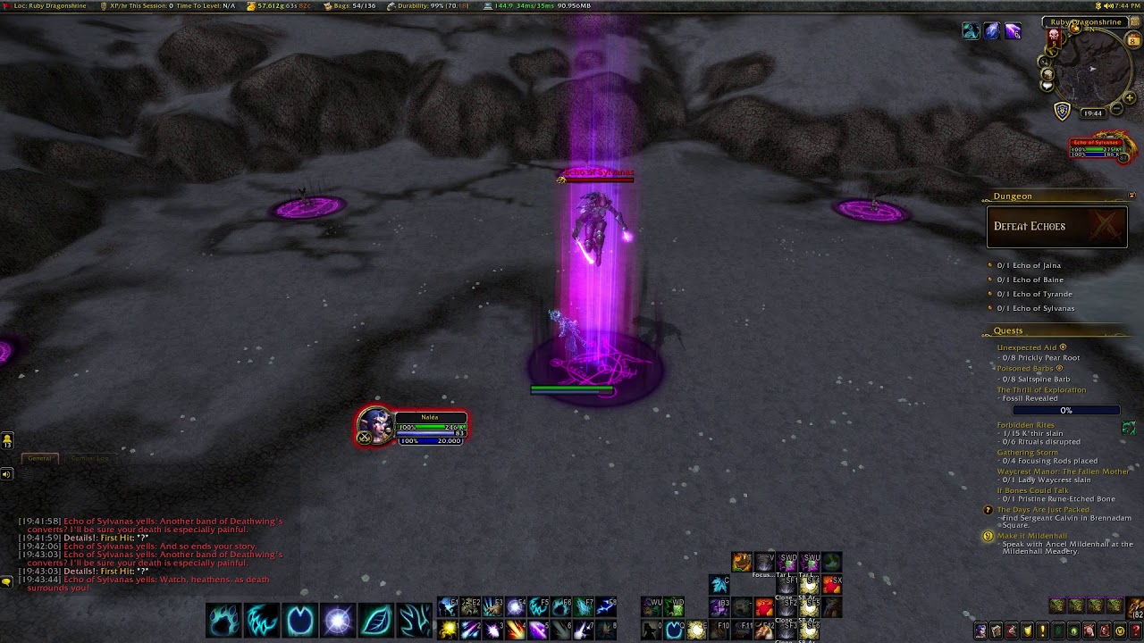 WoW Severed Ties achievement (End Time instance)