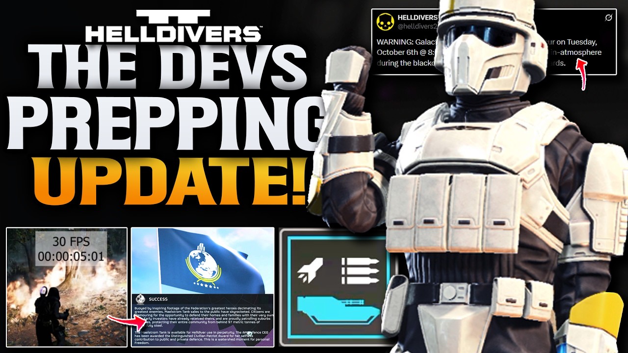 Helldivers 2: Новое обновление?! И КРУПНЫЙ баг с зажигательными гранатами?!
