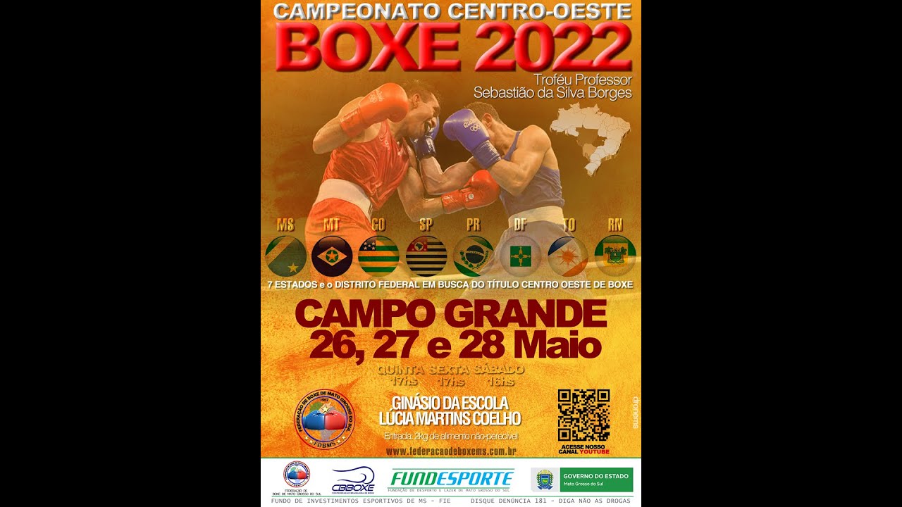 Campeonato Centro-Oeste de BOXE 2022 - Campo Grande MS