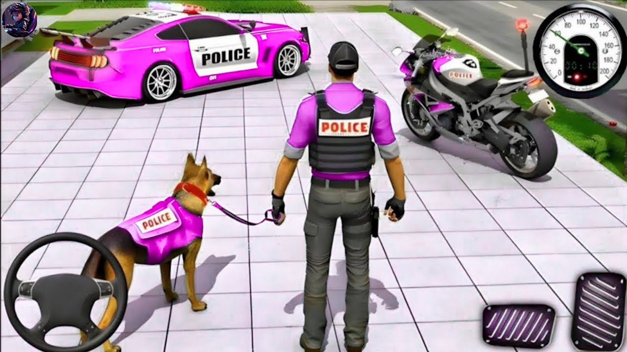 🚓 Police Car Chase Simulator 3D – Real City Cop Pursuit Gameplay (Android)