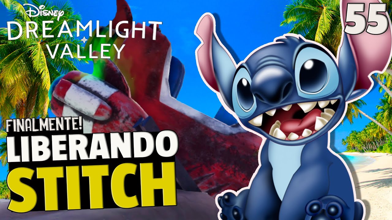 DISNEY DREAMLIGHT VALLEY: Liberando o Stitch #55 (Ultimo Personagem da Atualização Dezembro 2022)