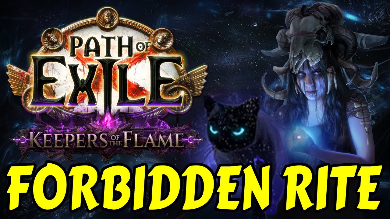 [3.27] Path of Exile Occultist cyclone coc forbidden rite of soul sacrifice [Build Guide]