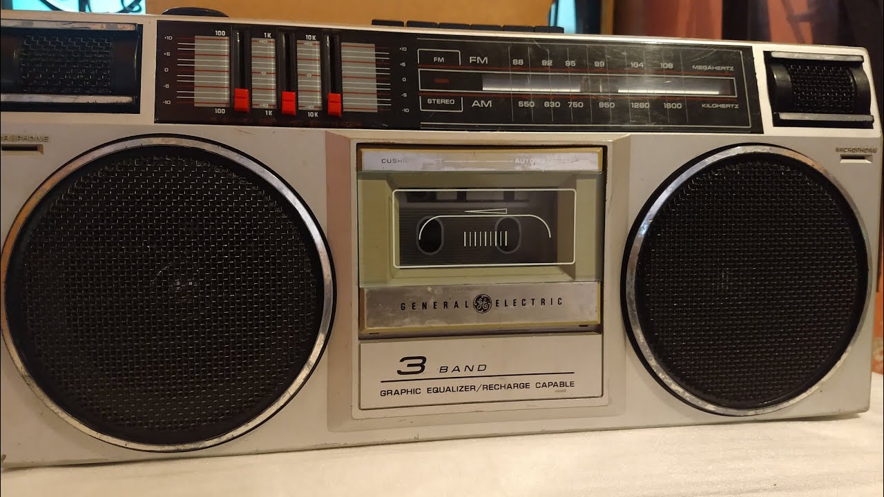 ¿COMO SON? Radiograbadora General Electric vintage
