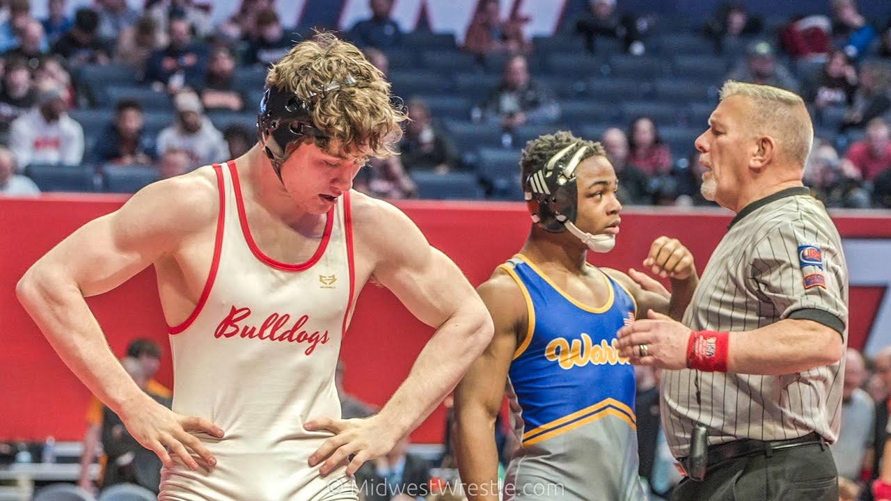 152 3A &ndash; Aaron Stewart {R} of Gurnee Warren IL vs. Kaden Fetterolf {R} of Batavia IL