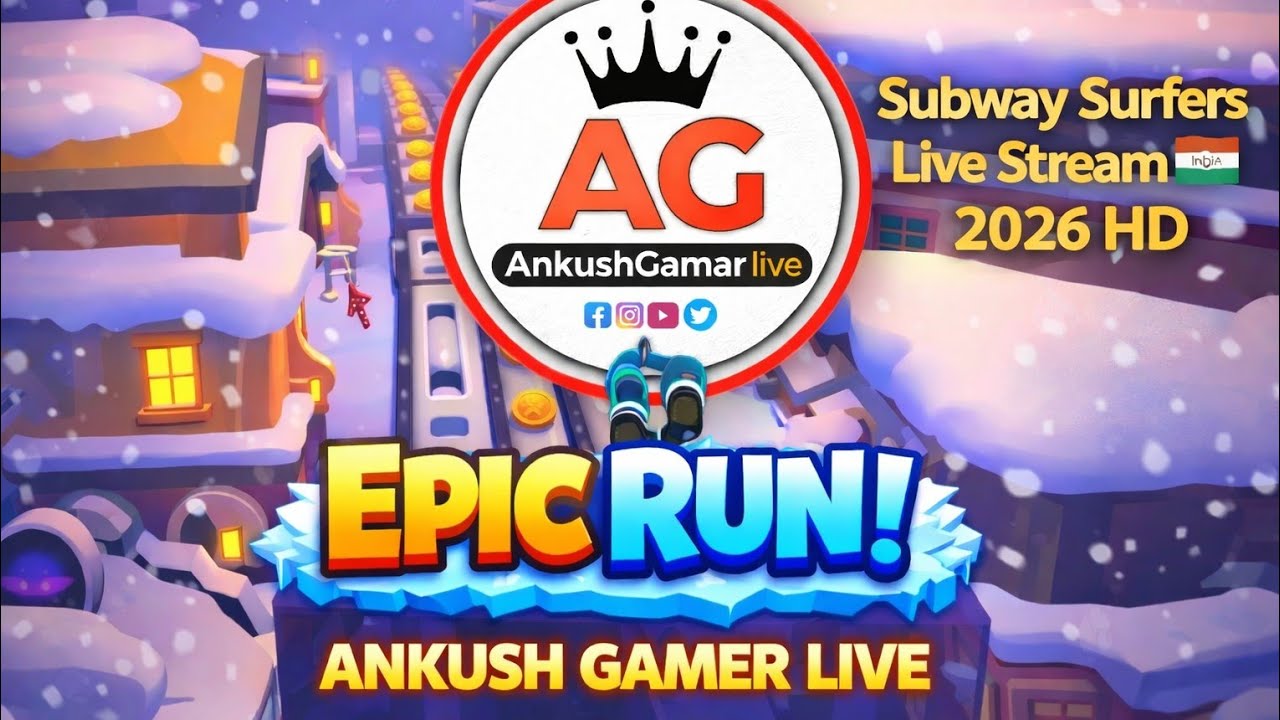 Subway surfers  live stream 🇮🇳 india 2026 HD video |   #viral trending #shortsfeed #new #games ||