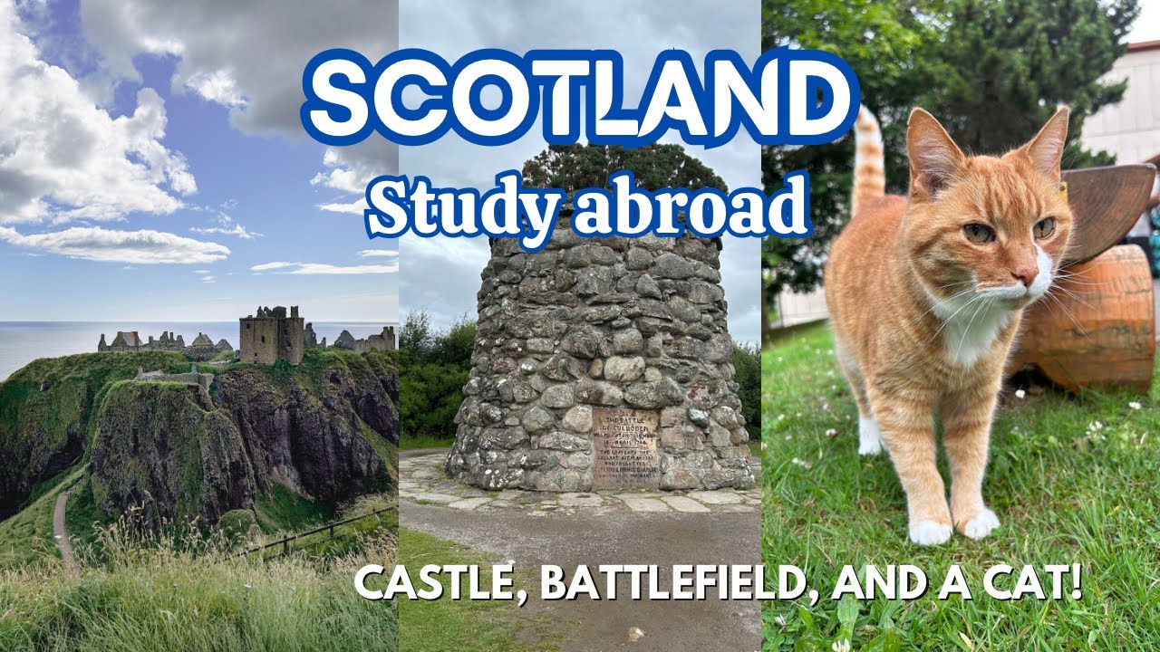 Dunnottar Castle, Culloden Battlefield, & Clava Cairns | Study Abroad in Scotland pt. 2