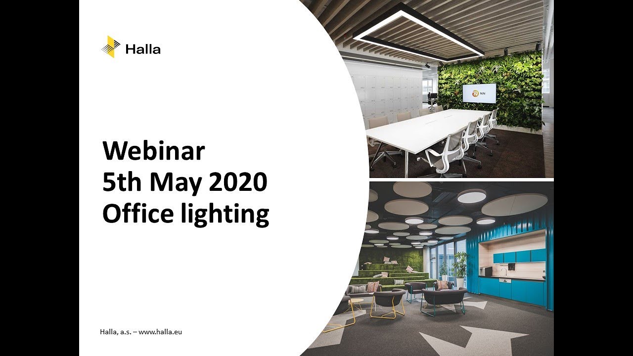 Halla webinar - Office lighting