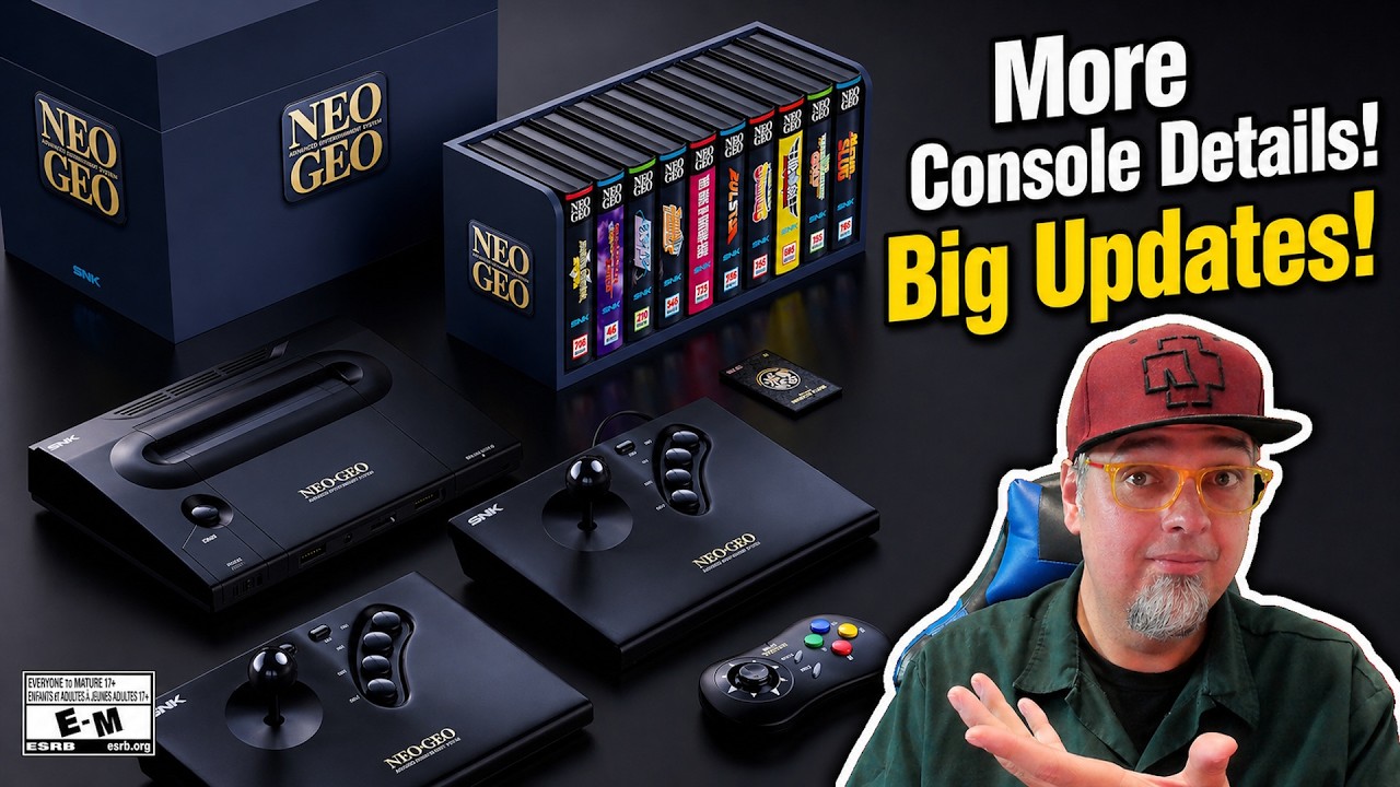 Раскрыты новые подробности и обновления NEO GEO AES+! Ожидается ли выход ещё одной консоли?