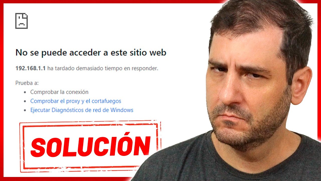 No funciona la página del Router (solución)