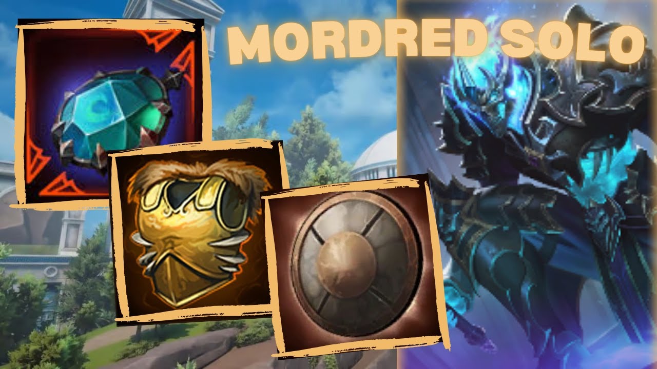 Nemean Lion!! - Mordred Solo Deity Smite 2 Gameplay