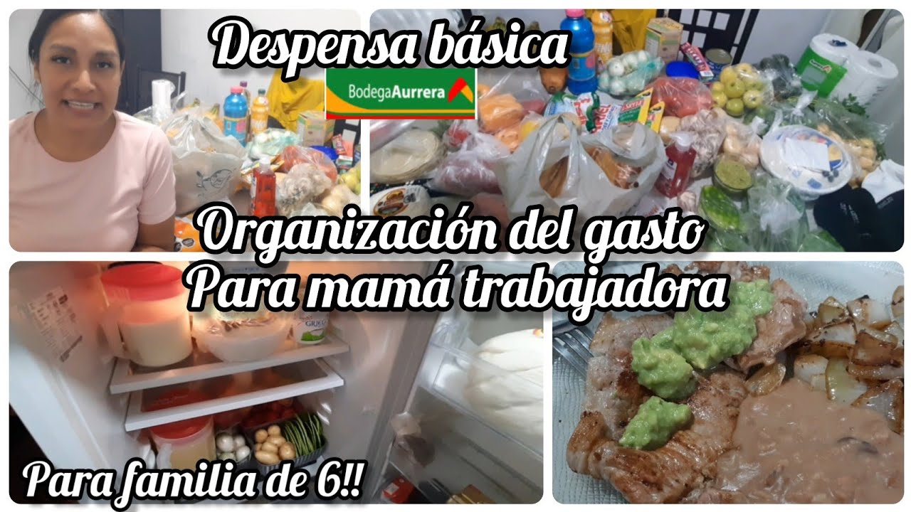 POR FIN!!! ORGANIZACION DEL GASTO Y DESPENSA BÁSICA