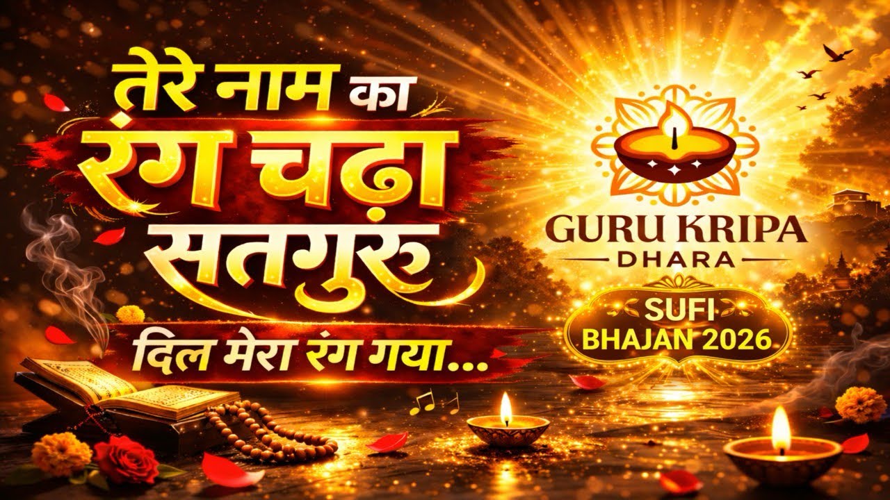 Tere Naam Ka Rang Chadha Satguru | Sufi Qawwali Bhajan 2026 | Guru Kripa Dhara