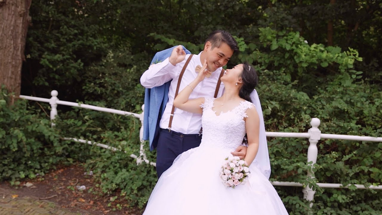 Wedding teaser Het Wapen van Zoetermeer // Yashi & Jeffrey