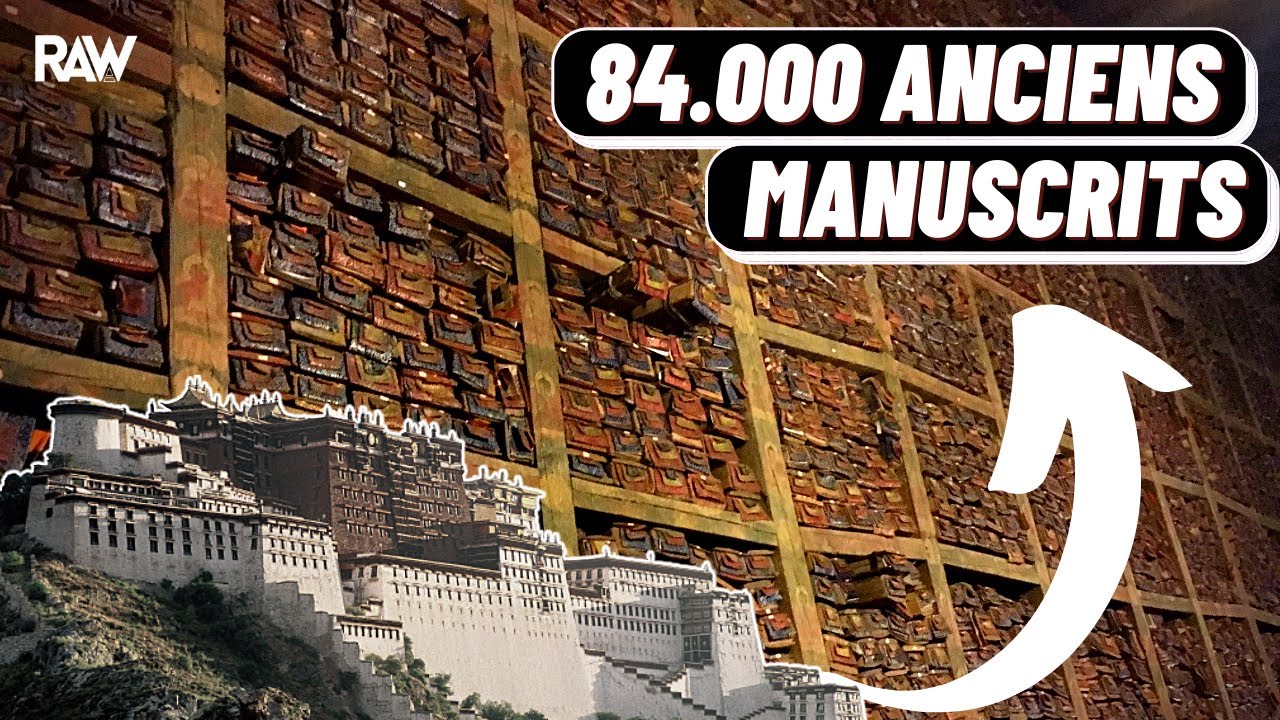 Une Biblioth&egrave;que de 84.000 MANUSCRITS retrouv&eacute;e au Tibet