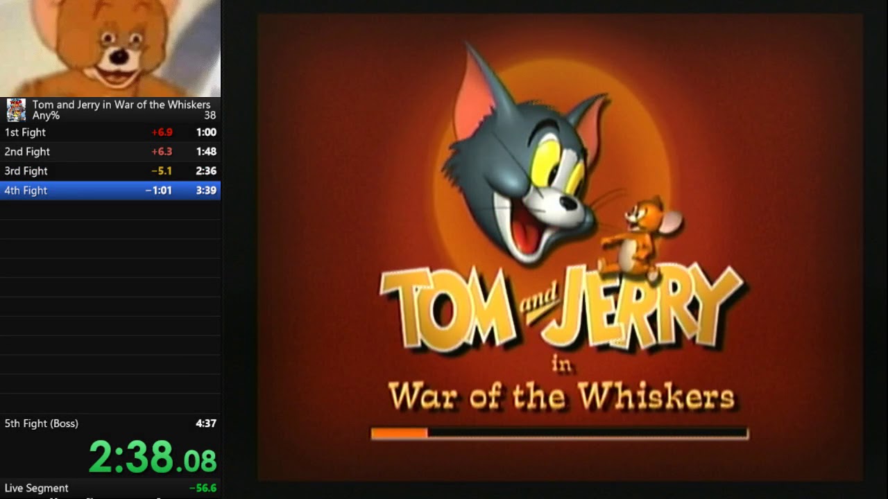 Tom and Jerry In: War of the Whiskers (4:23) Any% [Former WR]