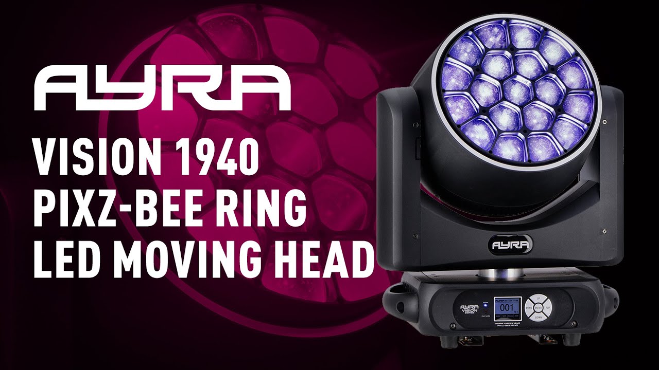Ayra Vision 1940 PixZ-Bee RING LED moving head
