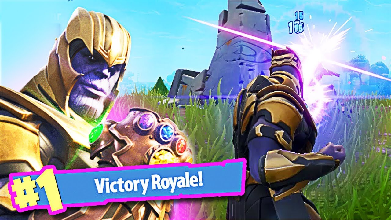 Fortnite THANOS Gameplay :: Fortnite Battle Royale :: Thanos in Fortnite