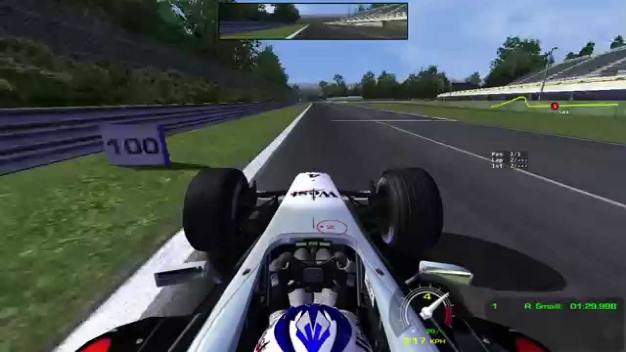 rFactor | F1 2002 VS + V10 Soundpack | McLaren MP4-17 | Monza