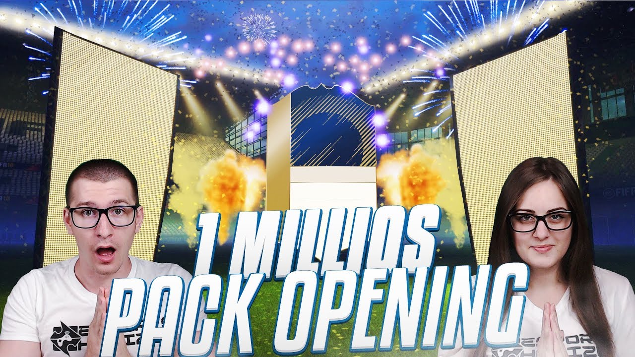 1 MILLIOS PS4 PACK OPENING BARÁTNŐMMEL ! FIFA 18 PACK OPENING