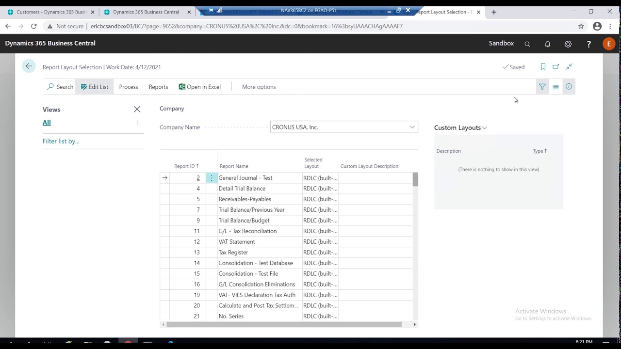 Business Central - How to Create Report