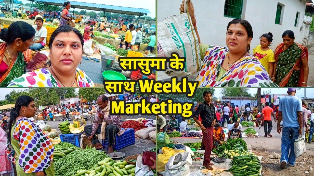 Weekly Market of Belpahar, O my God😳 Tamao Kg 80, Kiya khayenge or kaye banayenge.
