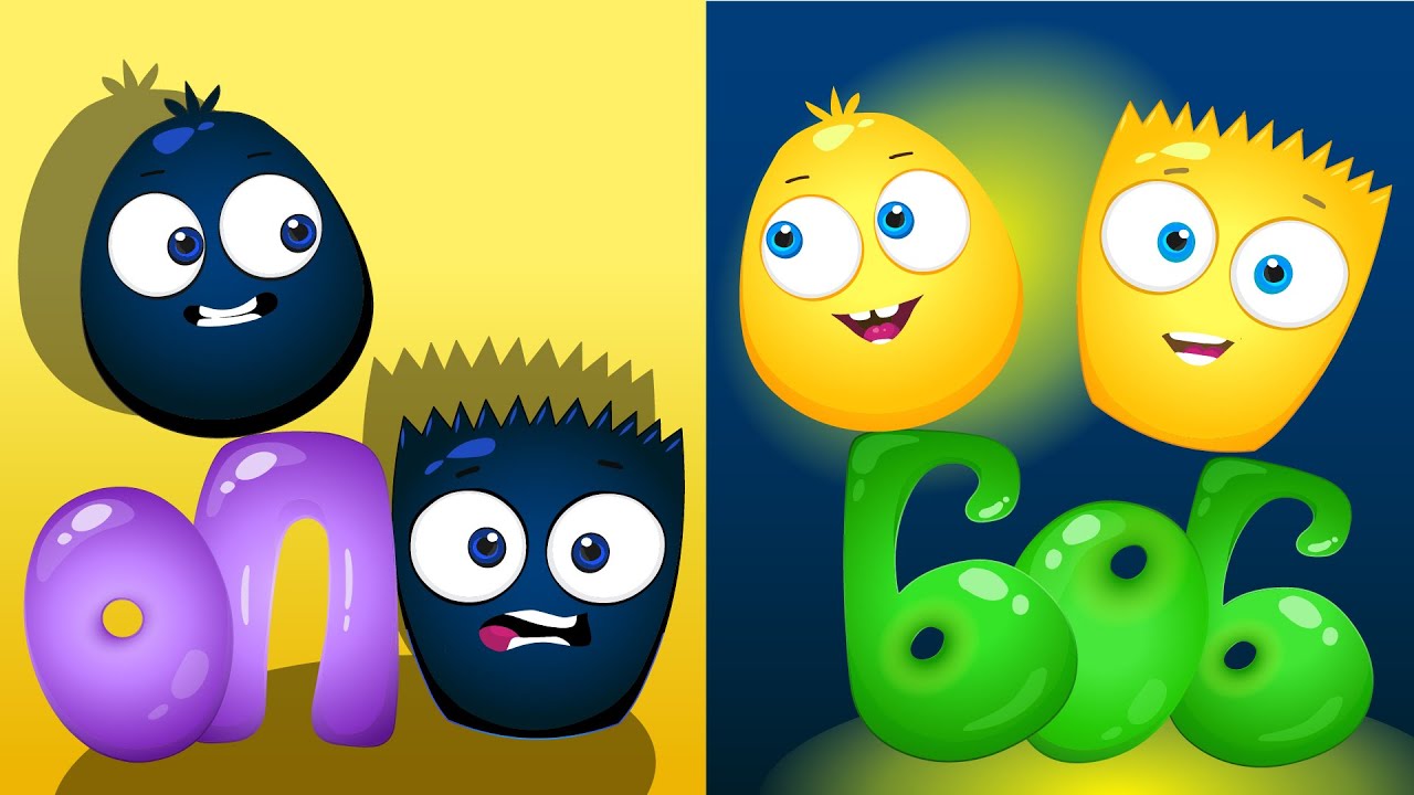 Videos Para Niños Pequeños Sobre Negro, Blanco y Otros Colores