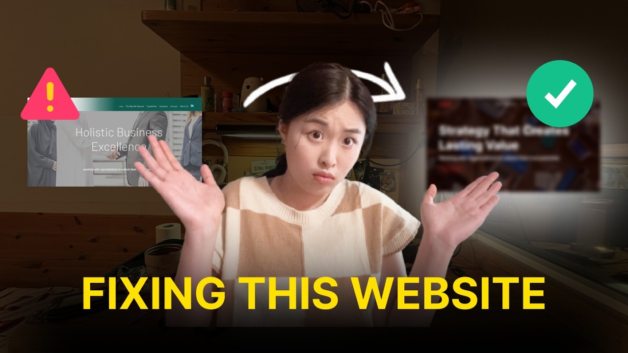 I redesigned a business website to get a client… (before/after & realistic results)