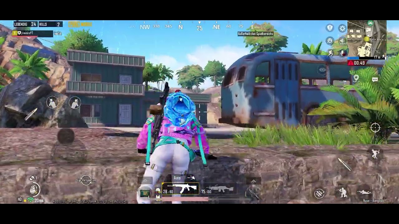 PUBG MOBLIE gameplay 4.2| jiminiisYT #highlights